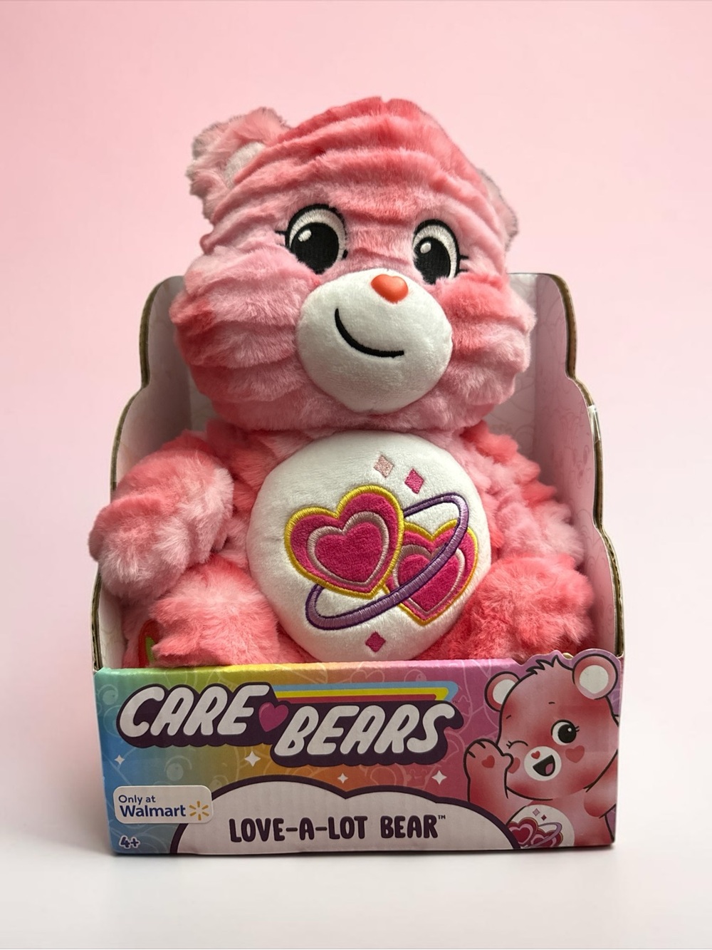 Care Bears Love-A-Lot Bear Plush - Pink NEW